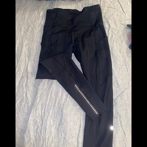 Black Lululemon Fast and Frees